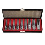 Rico 007-RC7014 9 Parça 1/2 Torx Lokma Seti Takımı E Dişi Uzun