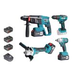 Catpower CAT1380 1380 Kömürsüz Akülü 4'lü Set