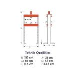 Grayzer GREK20TON 20 Ton Hidrolik Pres - görsel 5
