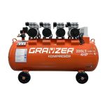 Grayzer 200 LT Sessiz ve Yağsız Hava Kompresörü 4 Kafa