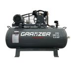 Grayzer 300 lt 2 Kafa 12 Bar 5.5 HP Pistonlu Hava Kompresörü