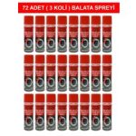 Grayzer GR72LED Fren Balata Temizleme Spreyi 500 ml (3 Koli 72 adet) Alana Led Lamba Hediye - görsel 4
