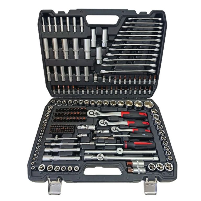 NT Tools NCSET218 1/2" 3/8" 1/4" S2 Cr-V Lokma Seti 218 Parça