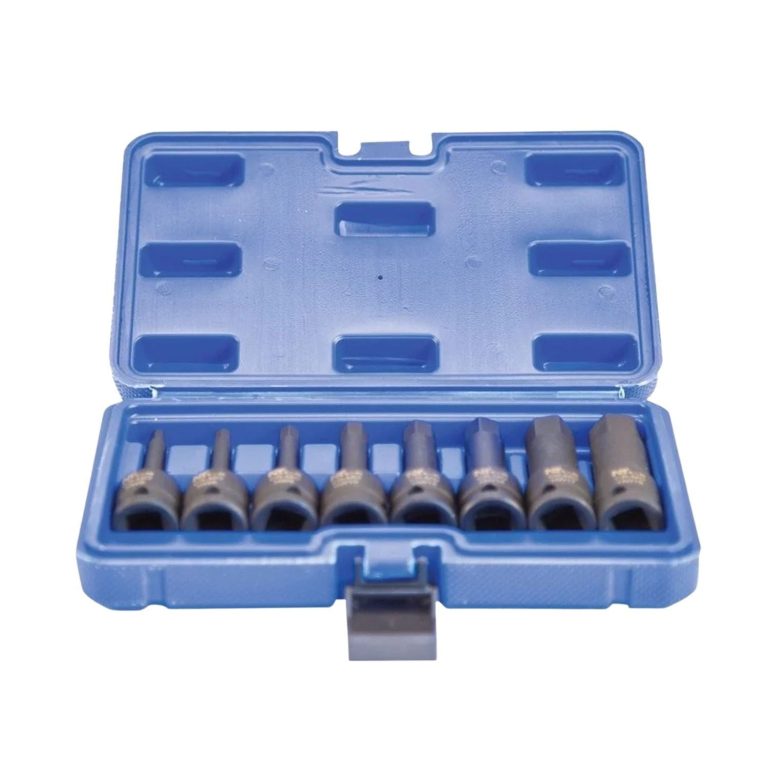 NT Tools NCSETU12AL 1/2" Allen Uzun Lokma Seti 8 Parça