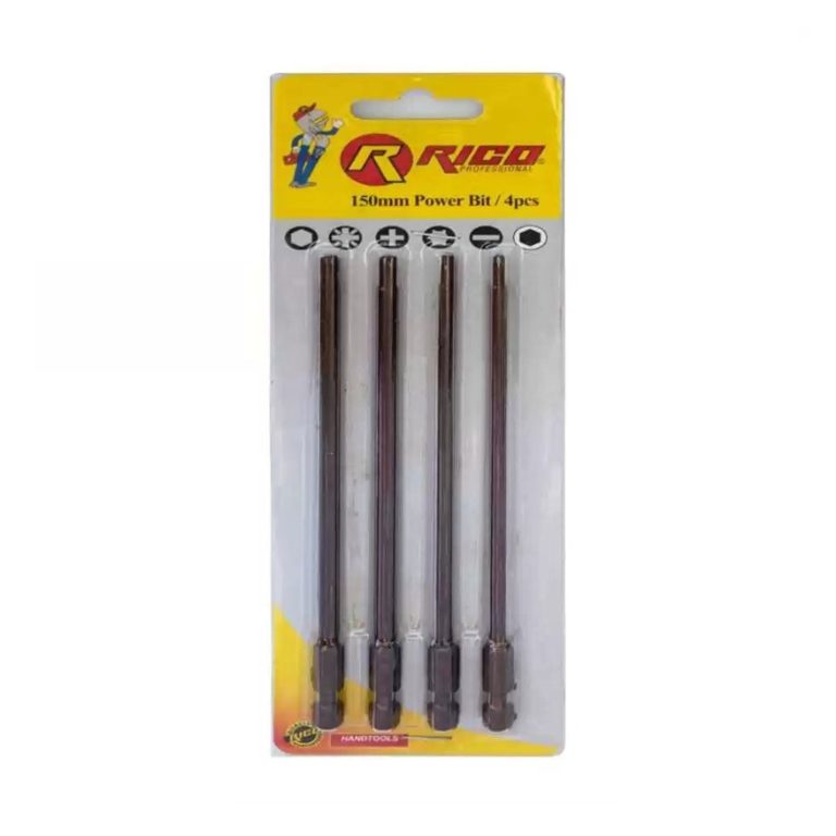 Rico 005-KK1123 Matkap Ucu Torx Bits Uç Seti Takımı 150 mm 4 Parça