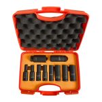 Rico 007-RC2325 1/2 Havalı Derin Lokma Takımı 6 Köşe 10 Parça
