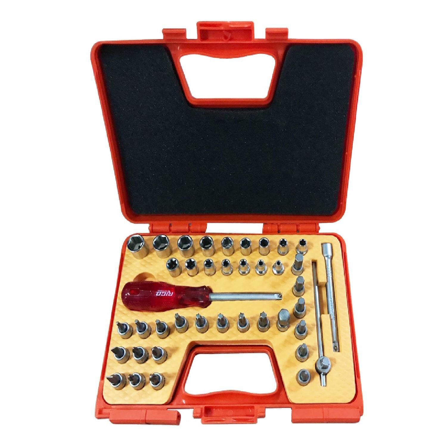 Rico 007-RC4513 1/4 Lokmalı Bits Uç Seti 40 Parça Rico 007-RC4513 1/4 Lokmalı Bits Uç Seti 40 Parça