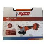 Rico 028-RE0030 Kömürsüz Şarjlı Avuç İçi Taşlama 115mm Devir Ayarlı 20V - görsel 5