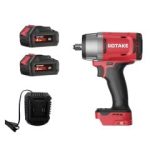 Rotake RTK-1180 1/2 Kömürsüz Çift Akülü Darbeli Somun Sıkma 1180 Nm - görsel 4